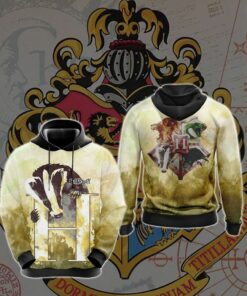 Hufflepuff HP All Over Print Warm Shirt HPHF3DWS1112