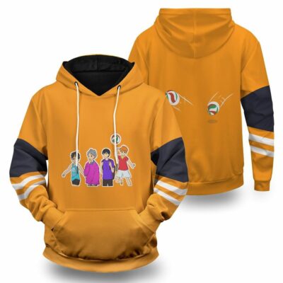 Karasuno Friends Unisex Pullover Hoodie #FanMade