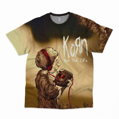 KN All Over Print Shirt DL KO3DS0504