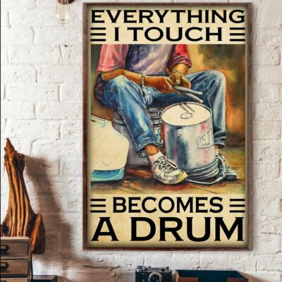 Limited Poster For Drum Lovers DL DRPS110104
