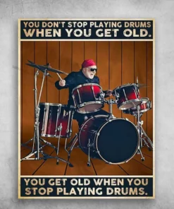 Limited Poster For Drum Lovers DL DRPS110107