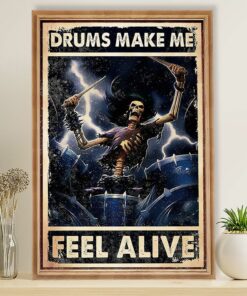 Limited Poster For Drum Lovers DL DRPS11016