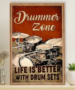Limited Poster For Drum Lovers DL DRPS11022