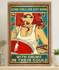 Limited Poster For Drum Lovers DL DRPS11025