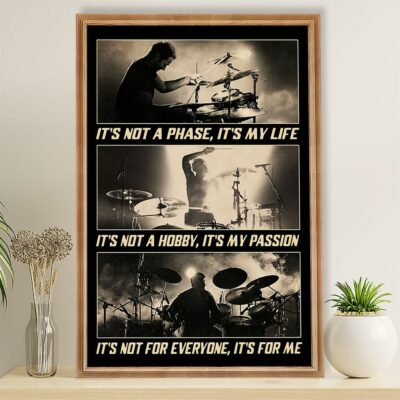 Limited Poster For Drum Lovers DL DRPS11027