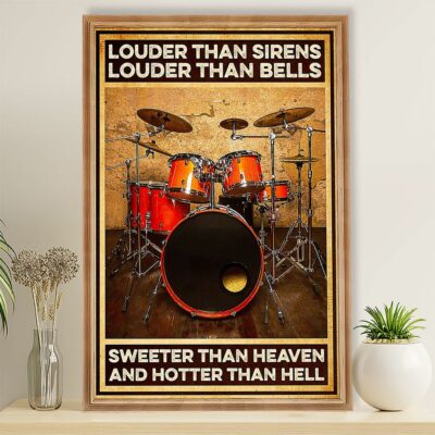 Limited Poster For Drum Lovers DL DRPS11030