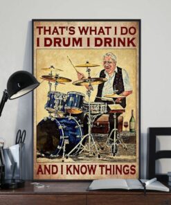 Limited Poster For Drum Lovers DL DRPS180501