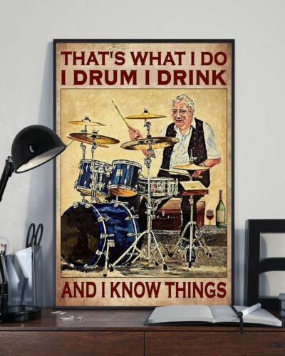 Limited Poster For Drum Lovers DL DRPS180501