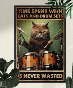 Limited Poster For Drum Lovers DL DRPS180504