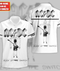 Personalized AC Flick Of The Switch Tropical Hawaii Shirt Beach Short S020502