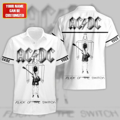 Personalized AC Flick Of The Switch Tropical Hawaii Shirt Beach Short S020502