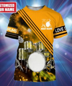 Personalized Name Drum Q9 All Over Printed Unisex Shirts