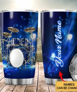 Personalized Name Drums Q2 Tumbler 20oz 30oz Cup