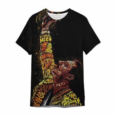 Queen All Over Print T-shirt QH QN3D070901