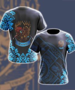 Ravenclaw HP All Over Print Shirt HPRC3DS1112 (10)