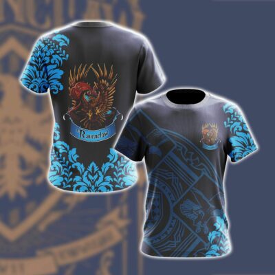 Ravenclaw HP All Over Print Shirt HPRC3DS1112 (10)