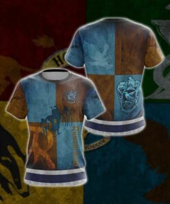 Ravenclaw HP All Over Print Shirt HPRC3DS1112 (14)