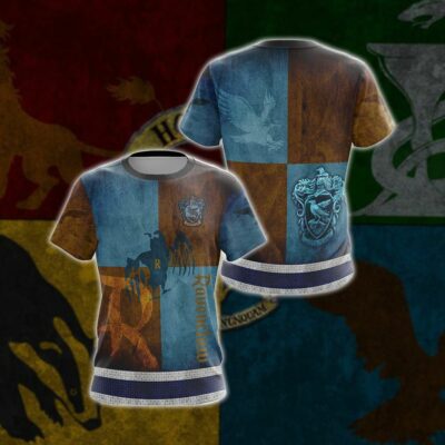 Ravenclaw HP All Over Print Shirt HPRC3DS1112 (14)