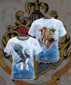 Ravenclaw HP All Over Print Shirt HPRC3DS1112 (16)