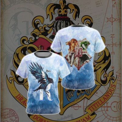 Ravenclaw HP All Over Print Shirt HPRC3DS1112 (16)