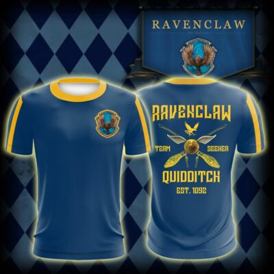 Ravenclaw HP All Over Print Shirt HPRC3DS1112 (2)