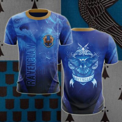 Ravenclaw HP All Over Print Shirt HPRC3DS1112 (4)