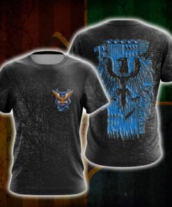 Ravenclaw HP All Over Print Shirt HPRC3DS1112 (6)