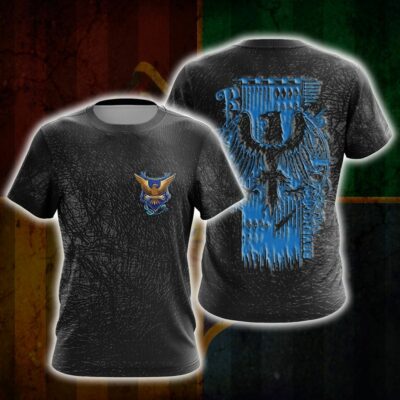 Ravenclaw HP All Over Print Shirt HPRC3DS1112 (6)