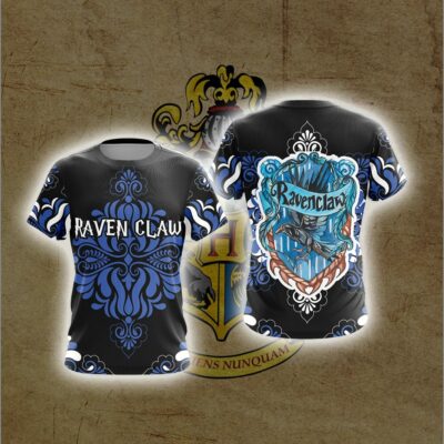 Ravenclaw HP All Over Print Shirt HPRC3DS1112 (9)