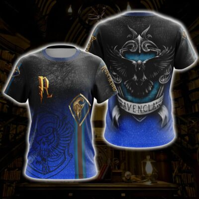 Ravenclaw HP All Over Print Shirt HPRC3DS1112