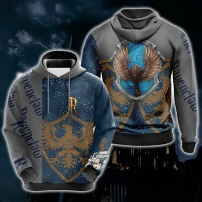 Ravenclaw HP All Over Print Warm Shirt HPRC3DWS1112 (12)