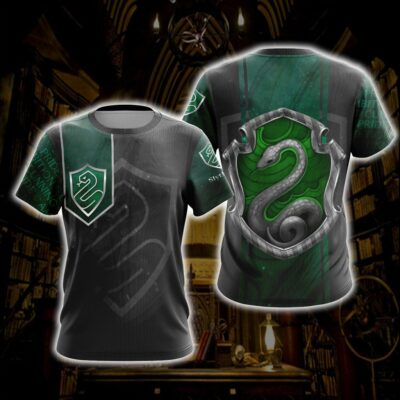 Slytherin All Over Print Shirt HPSL3DS1112 (10)