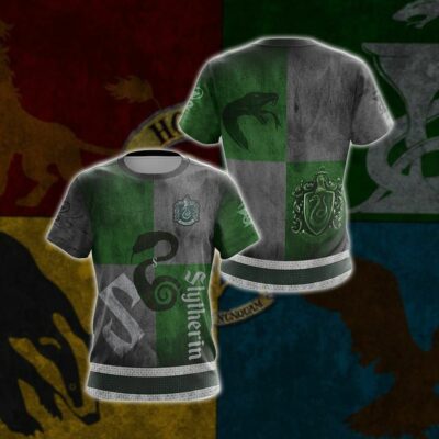 Slytherin All Over Print Shirt HPSL3DS1112 (11)