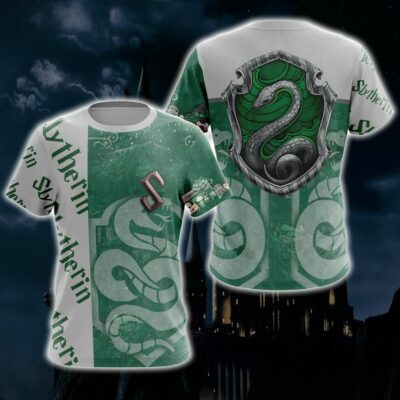 Slytherin All Over Print Shirt HPSL3DS1112 (4)