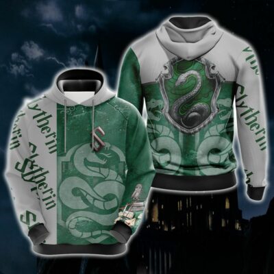 Slytherin HP All Over Print Warm Shirt HPSL3DWS1112 (10)