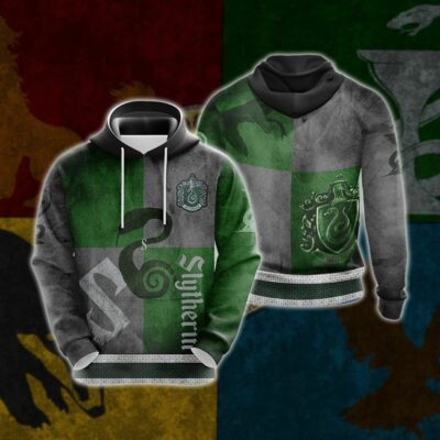 Slytherin HP All Over Print Warm Shirt HPSL3DWS1112 (12)