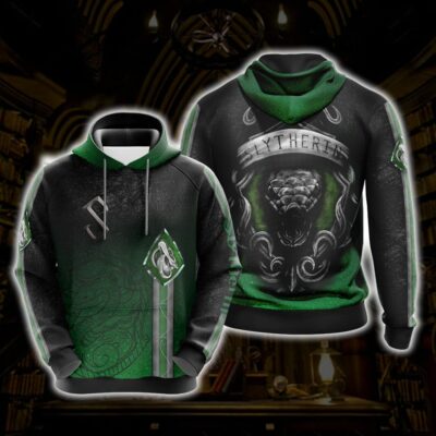 Slytherin HP All Over Print Warm Shirt HPSL3DWS1112 (13)