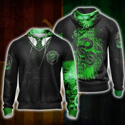 Slytherin HP All Over Print Warm Shirt HPSL3DWS1112 (8)