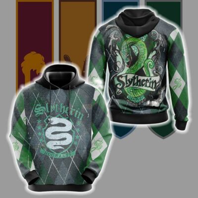 Slytherin HP All Over Print Warm Shirt HPSL3DWS1112