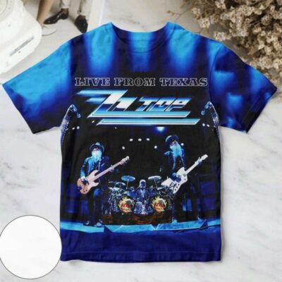 ZZTop All Over Print Shirt ZZAOP04