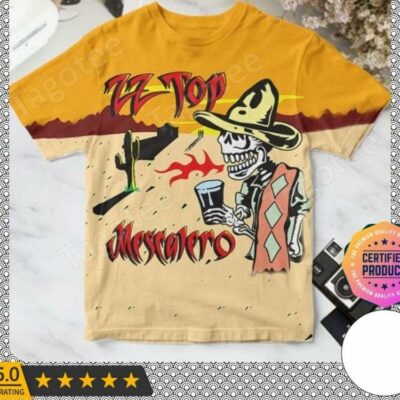 ZZTop All Over Print Shirt ZZAOP05