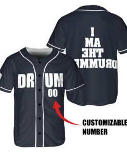 Drum Lovers Baseball Jersey DLL DRUMBJDLL220525 (10)