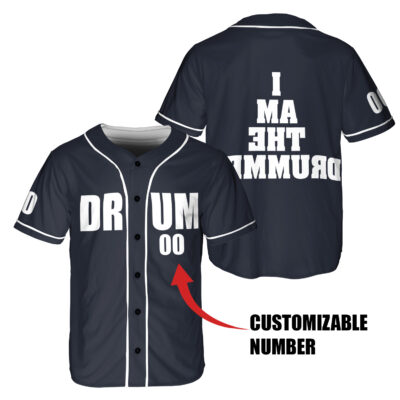 Drum Lovers Baseball Jersey DLL DRUMBJDLL220525 (10)