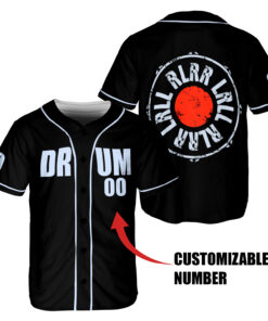 Drum Lovers Baseball Jersey DLL DRUMBJDLL220525 (11)