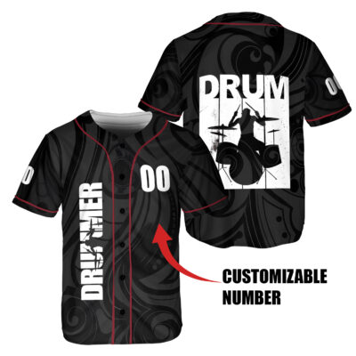 Drum Lovers Baseball Jersey DLL DRUMBJDLL220525 (14)