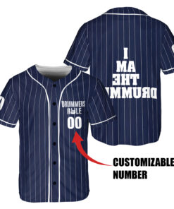 Drum Lovers Baseball Jersey DLL DRUMBJDLL220525 (15)