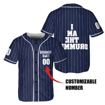 Drum Lovers Baseball Jersey DLL DRUMBJDLL220525 (15)