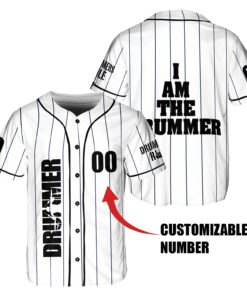 Drum Lovers Baseball Jersey DLL DRUMBJDLL220525 (20)