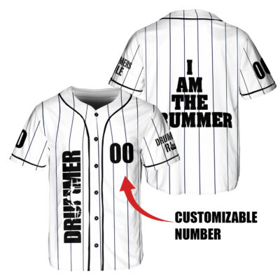 Drum Lovers Baseball Jersey DLL DRUMBJDLL220525 (20)
