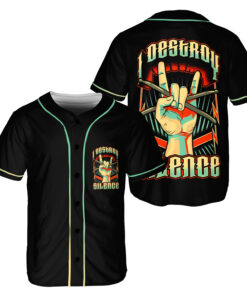 Drum Lovers Baseball Jersey DLL DRUMBJDLL220525 (3)